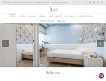 Tablet Screenshot of hotelpalaceonline.it